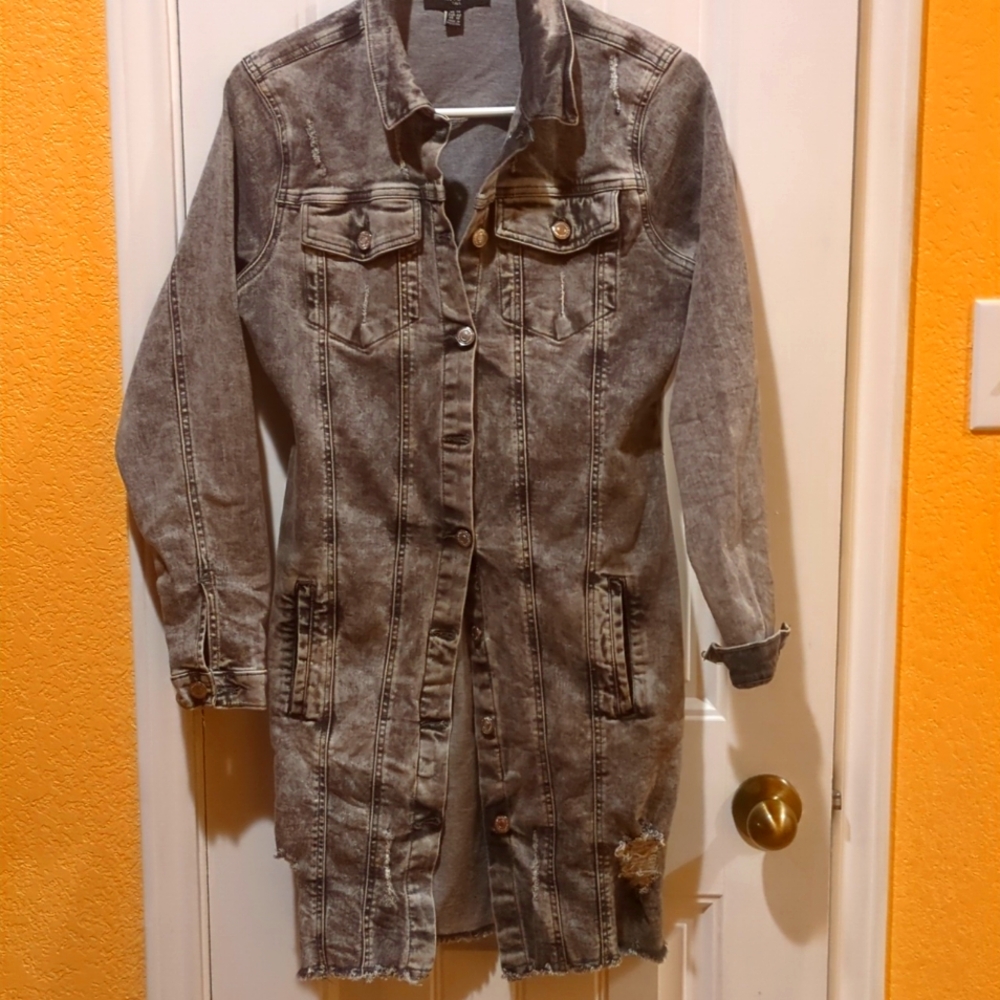 Parisian Tall Denim Dress Size 10